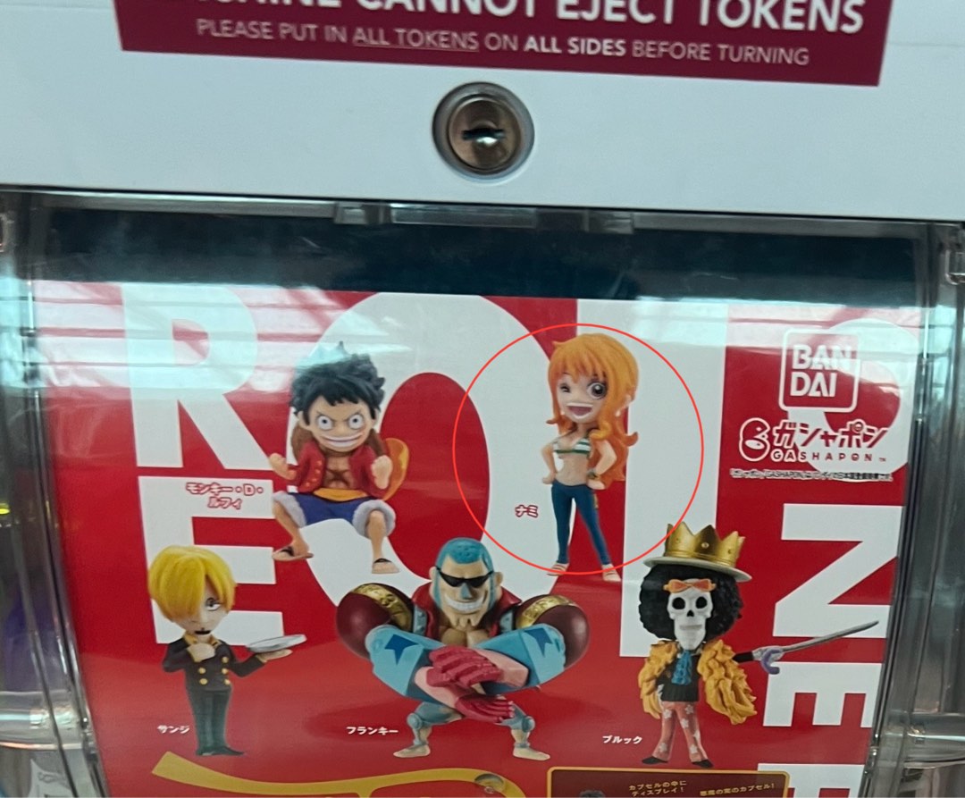 Bandai One Piece Gashapon OnePi Nami, Hobbies & Toys, Toys & Games on