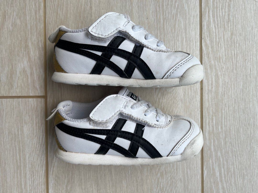 Onitsuka tiger mexico 66 kids black discount