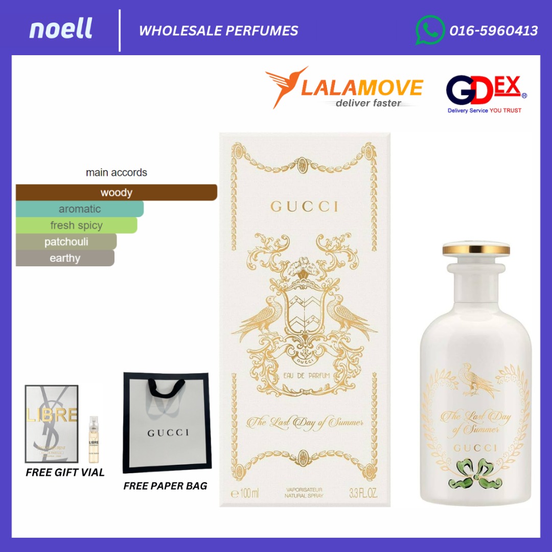 Gucci perfume shop with free bag