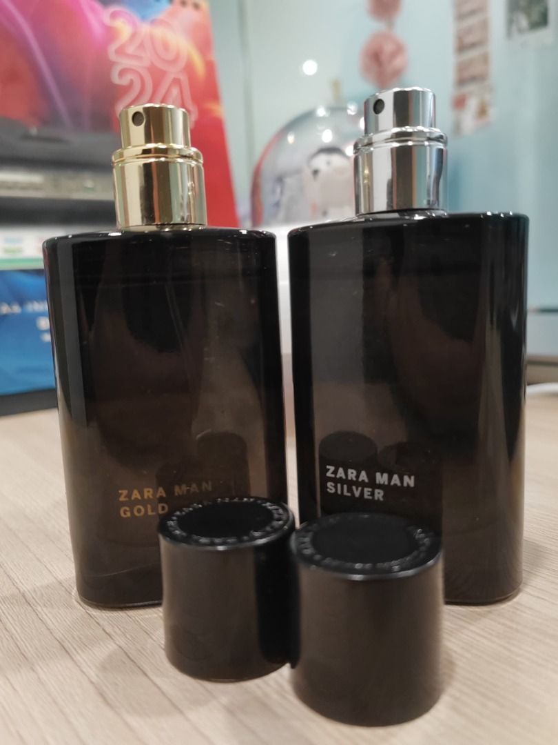 Zara man gold deals and silver perfume