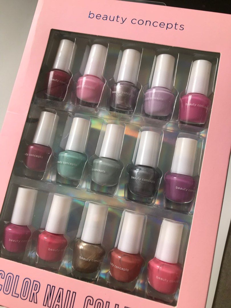 Beauty concepts essential nail color collection set 10 | tmeds.pk