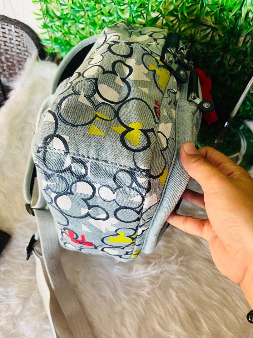 Bolso kipling mickey mouse on sale