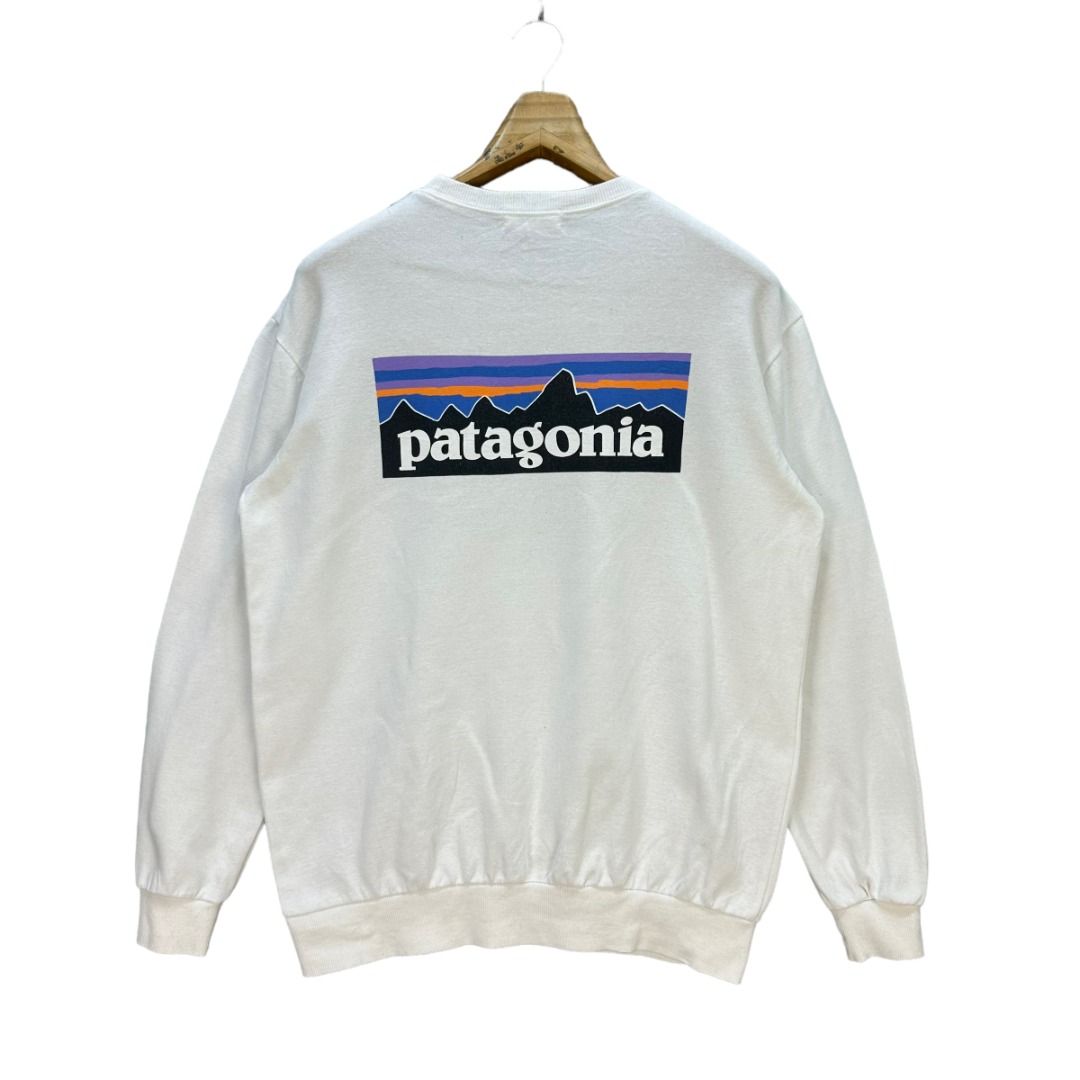 PATAGONIA BIG LOGO SWEATSHIRTS CHECKMATE STYLE KOREA SIZE L 8530