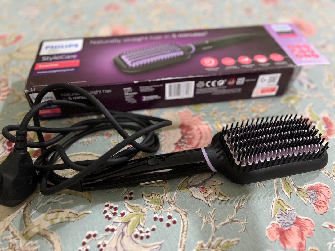 Philips heated straightening top brush bhh880 review