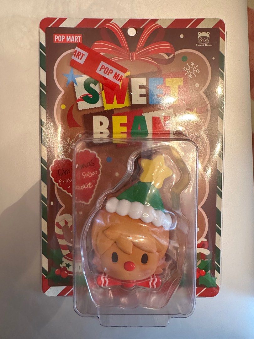 Popmart sweet bean christmas 非labubu dimo, 興趣及遊戲, 玩具& 遊戲