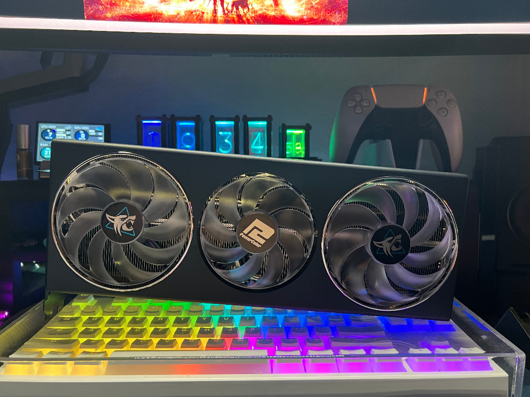 Powercolor RX 7800XT 16GB Hellhound Black, Computers & Tech, Parts