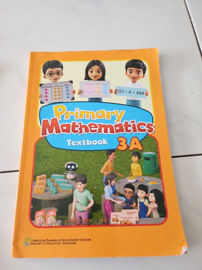 Primary maths textbook 3A and 3B, Hobbies & Toys, Books & Magazines ...