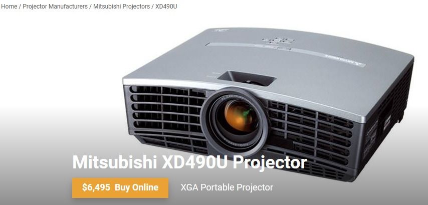 Projector Mitsubishi model: XD490U (Category: Projectors) located in Bacoor. Submitted by stargate01 (Listing ID 1275962472, Image 2). Description: Projector Mitsubishi model: XD490U The Best for Theater - Cinema Projectors Introducing the Mitsubishi XD490U, an ultra-portable XGA DLP projector that promises an exceptional visual experience. With its impressive 2500:1 contrast ratio and 3000 ANSI lumens, this projector delivers a bright and vivid 