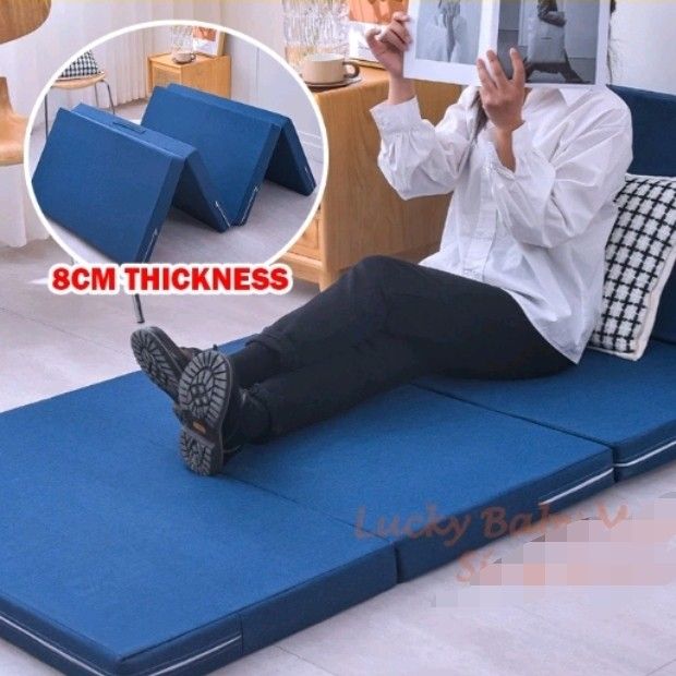 PROMO left 2 each 4inch 4 Fold Mattress Same Day deliver 60