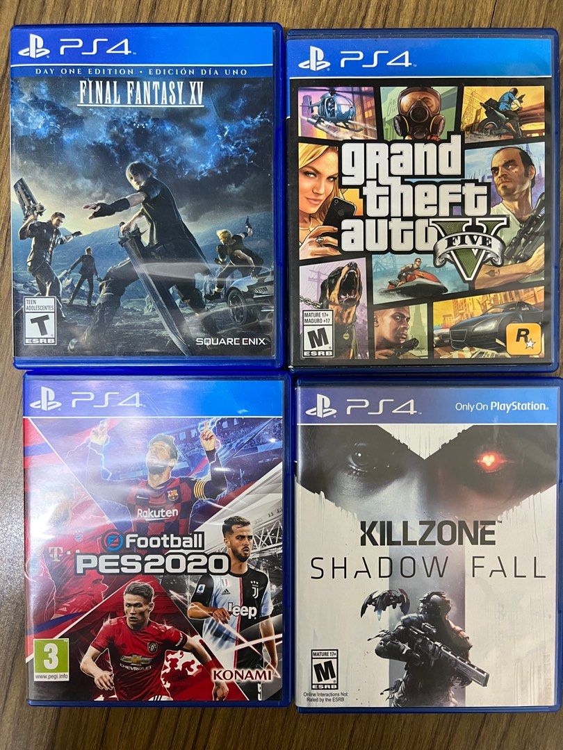 PS4 games Video Gaming Video Games PlayStation on Carousell