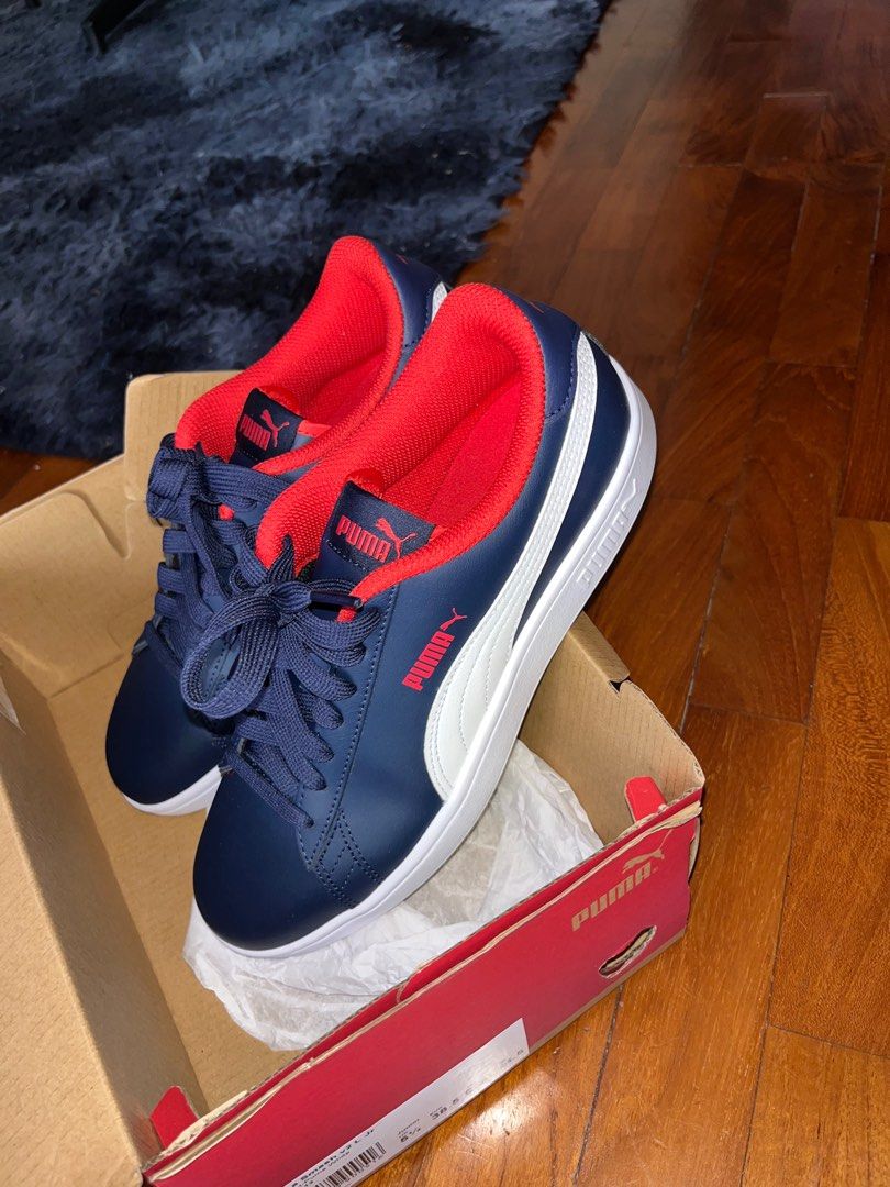 Puma smash v2 blue discount