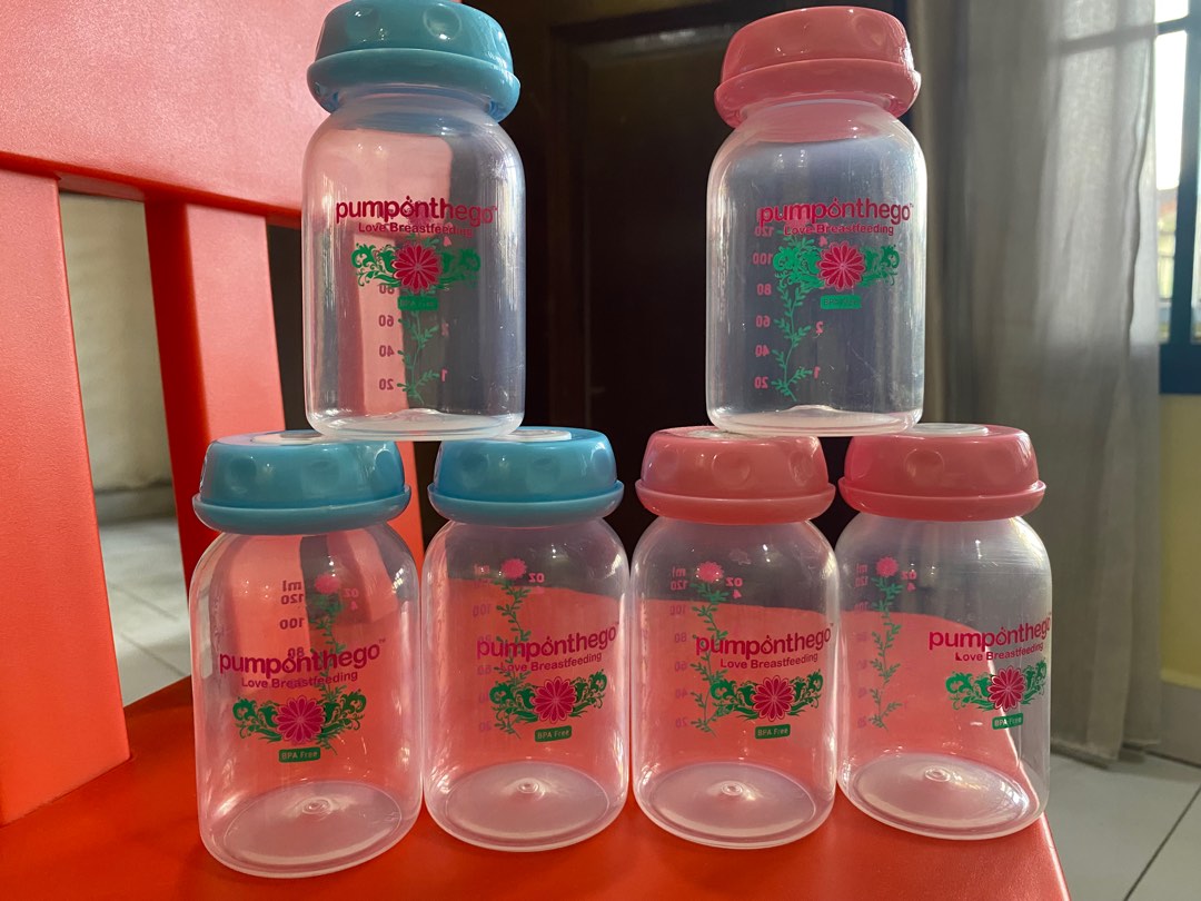 Pump on top the go bottle