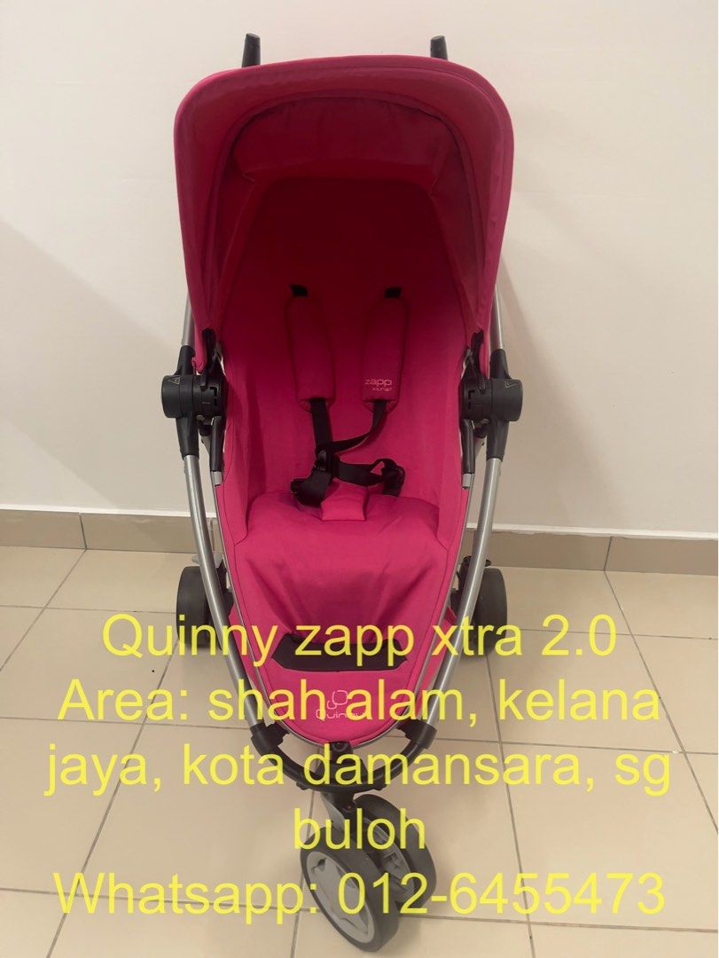 Poussette quinny zapp xtra 2 rose 2025