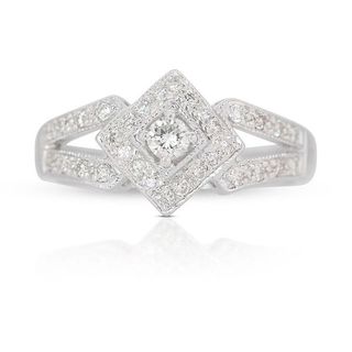 Affordable white outlet gold rings