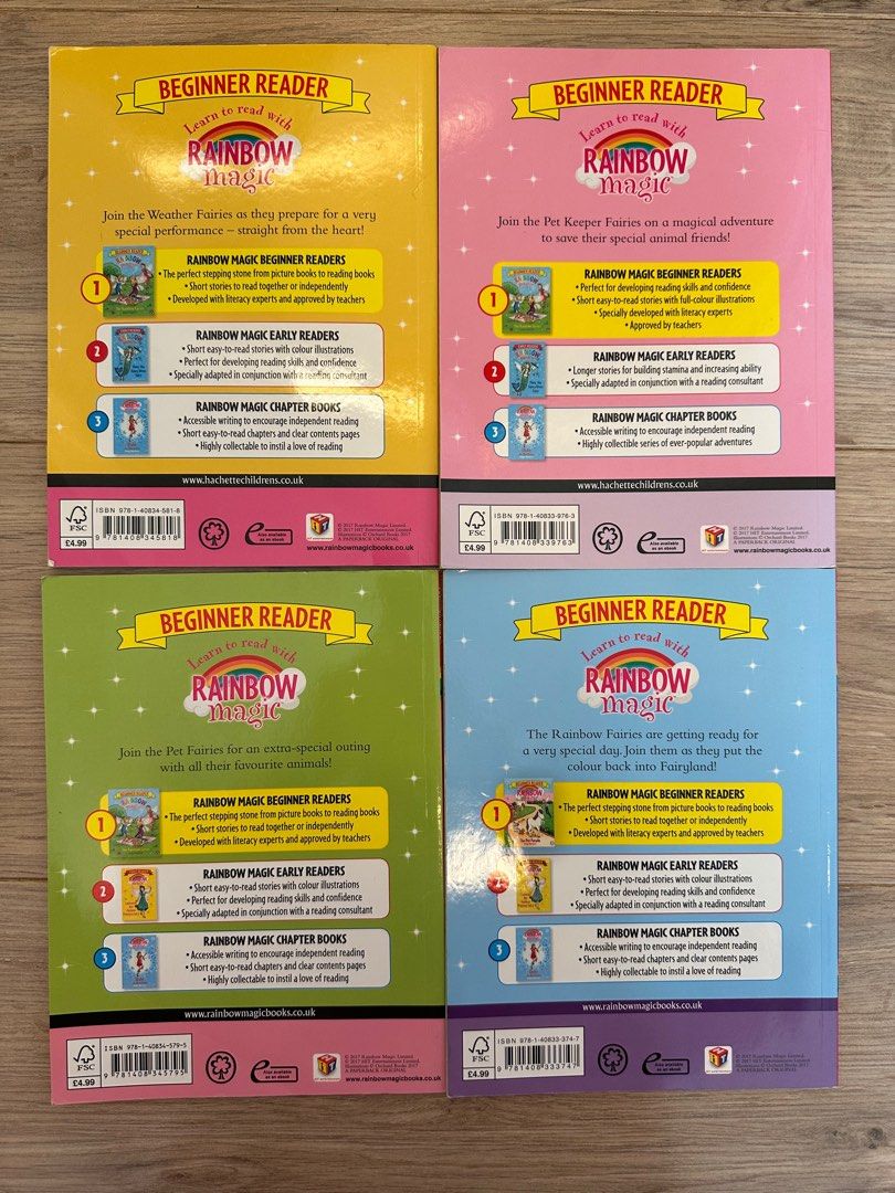 Rainbow Magic Beginner Reader （分類：小說及非小說）位於 Hong Kong。 由 jameows 提交（商品編號 1275947078，圖片 2）。簡介： 。