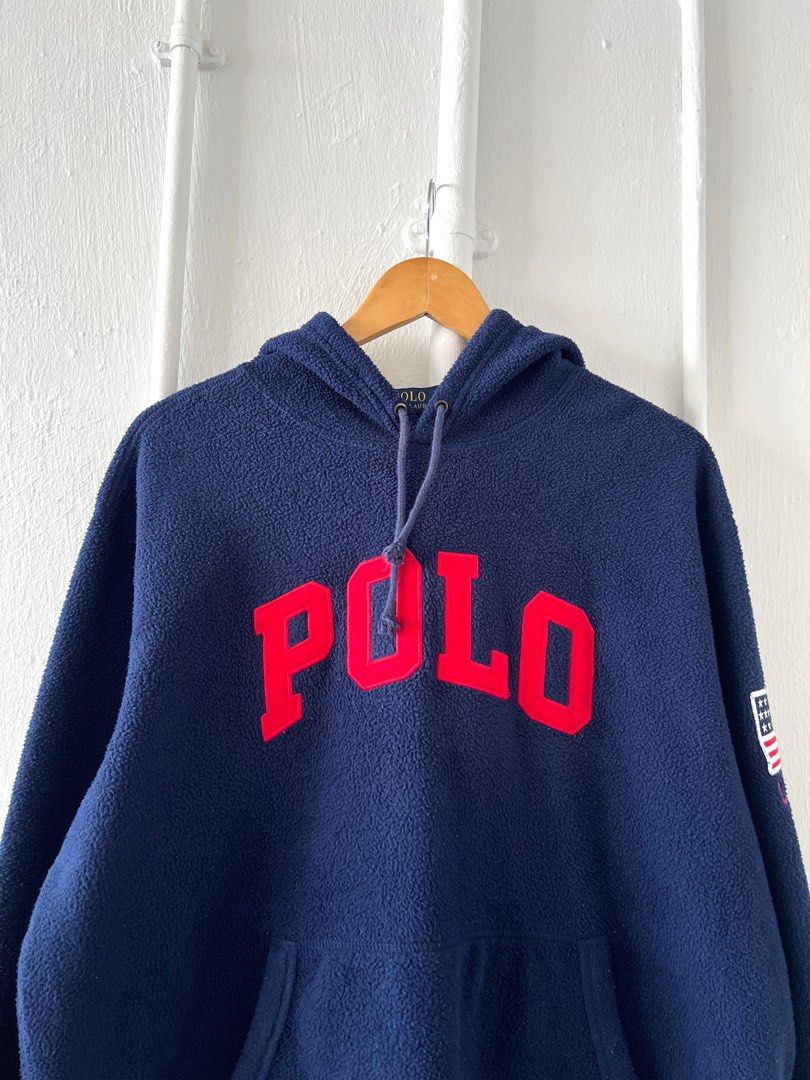 Ralph lauren polo fleece hoodie shop