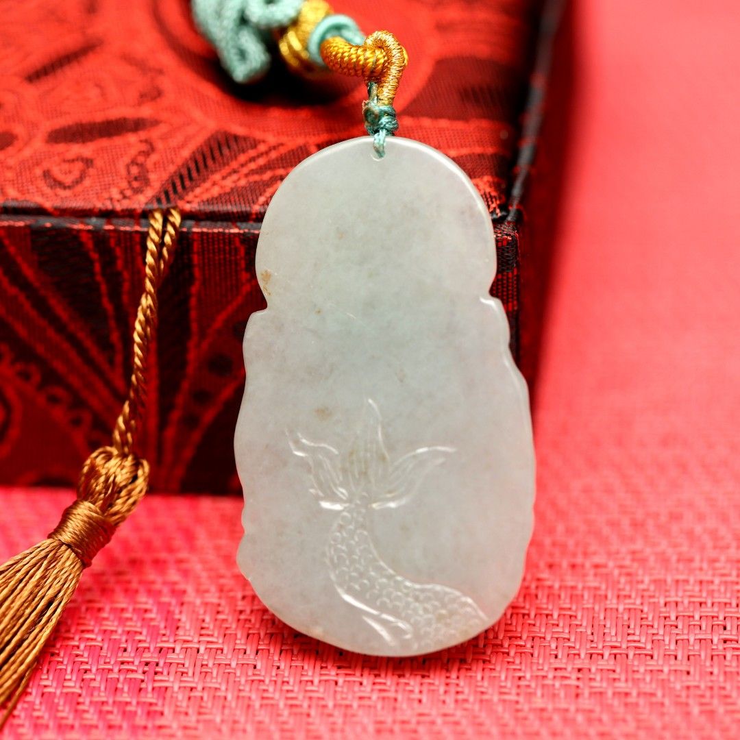 Real jade clearance stone necklace