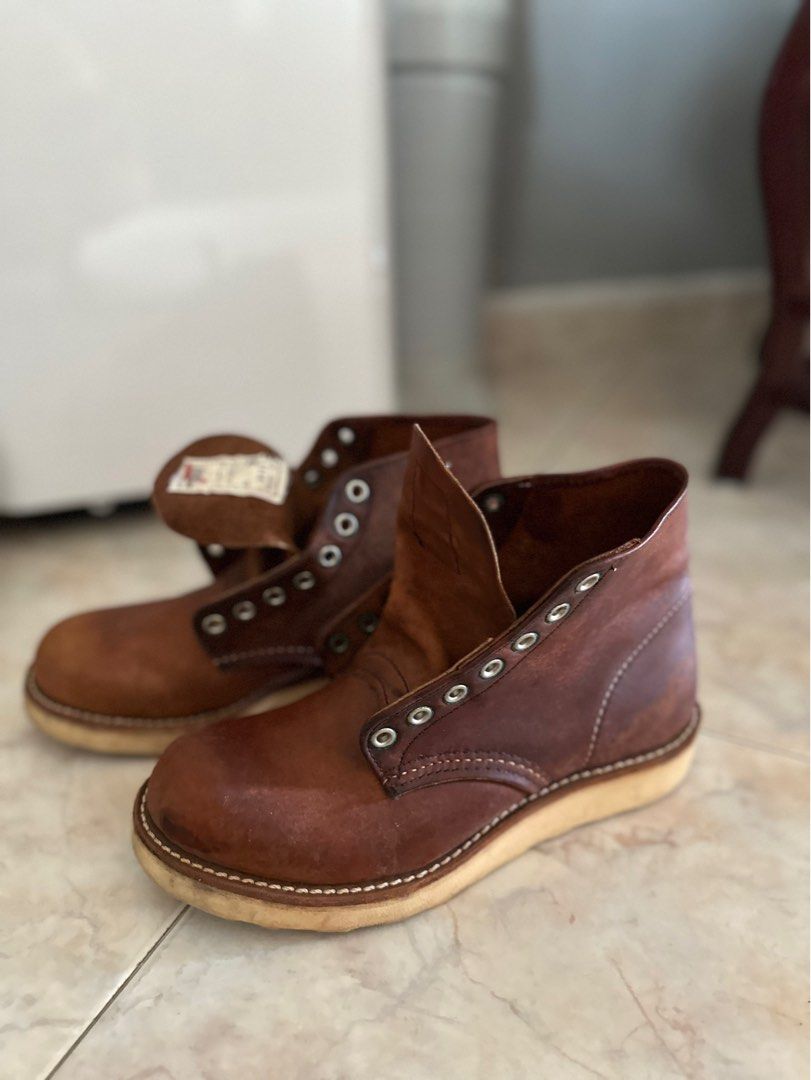 Red Wing Boots 9111 Classic Round Copper Women s Fashion Footwear Boots on Carousell