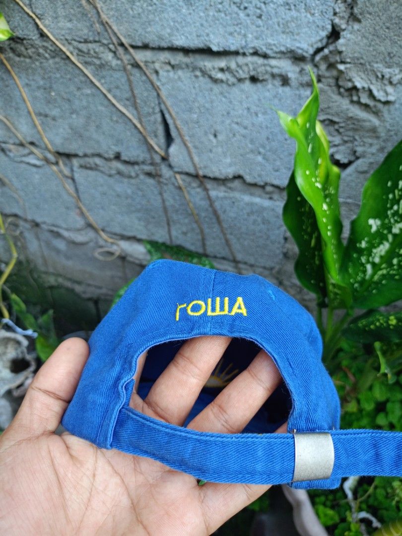 Rowa (Category: Caps & Hats) located in General Santos City (Dadiangas). Submitted by buriedalive08 (Listing ID 1276149077, Image 3). Description: rowa by gosha rubchinskiy baseball cap russian streetwear adult size in very good used condition details posted.