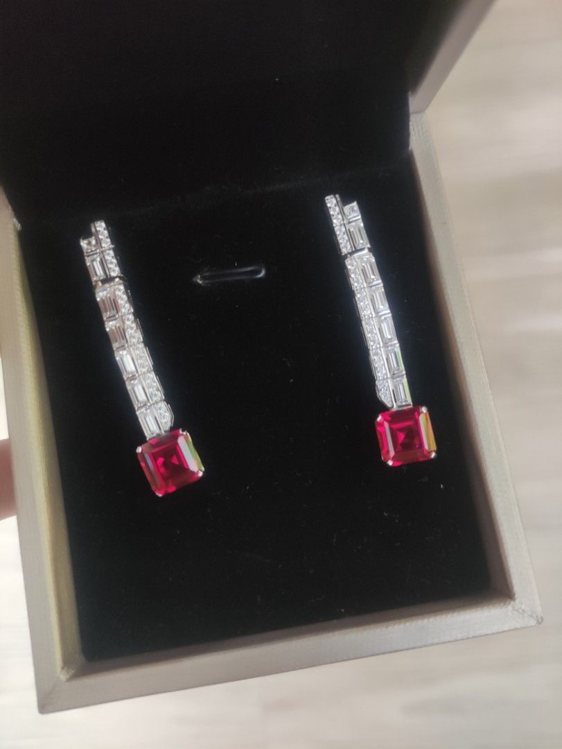 Girls deals ruby earrings