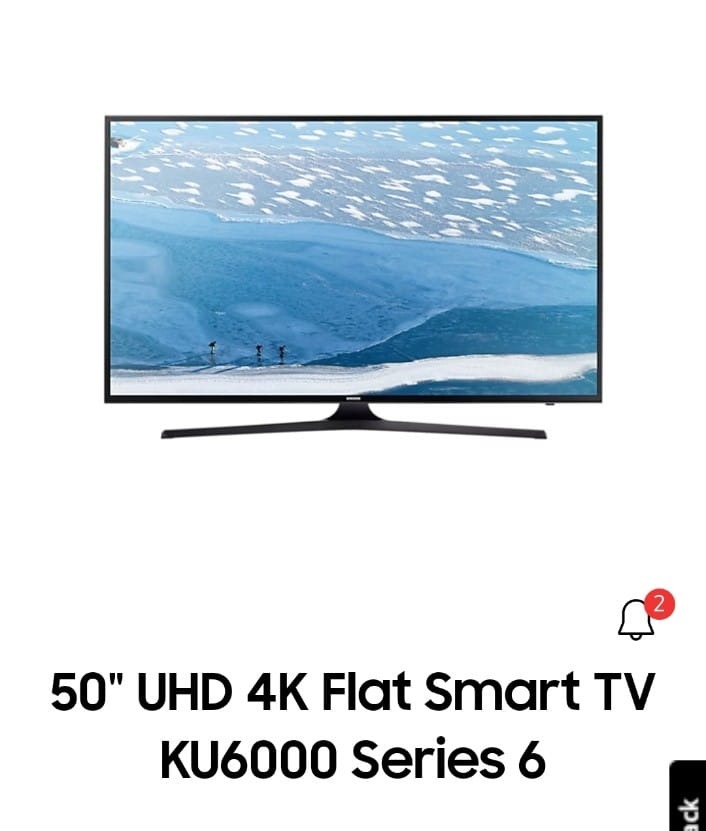 50 UHD 4K Flat Smart TV KU6000 Series 6