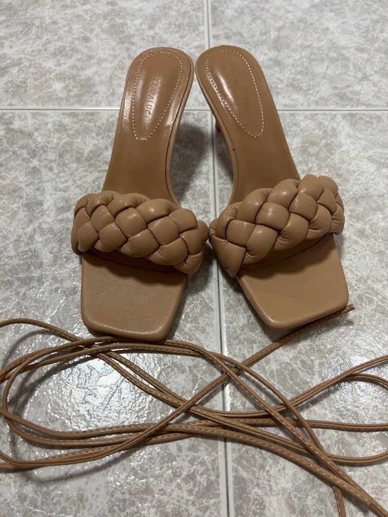 Sandals heels with string Women s Fashion Footwear Heels on