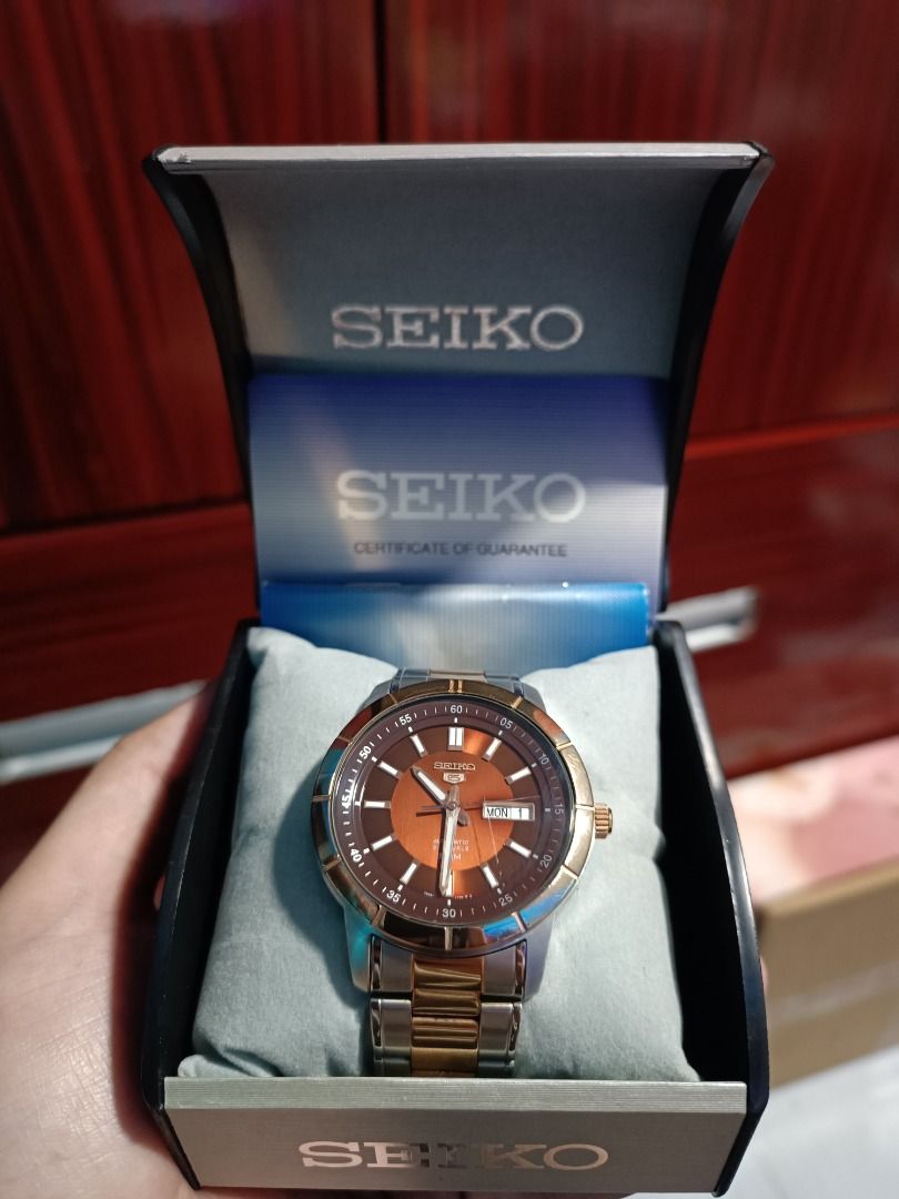 Seiko 5 SNKN60K1 Automatic Men s Fashion Watches Accessories