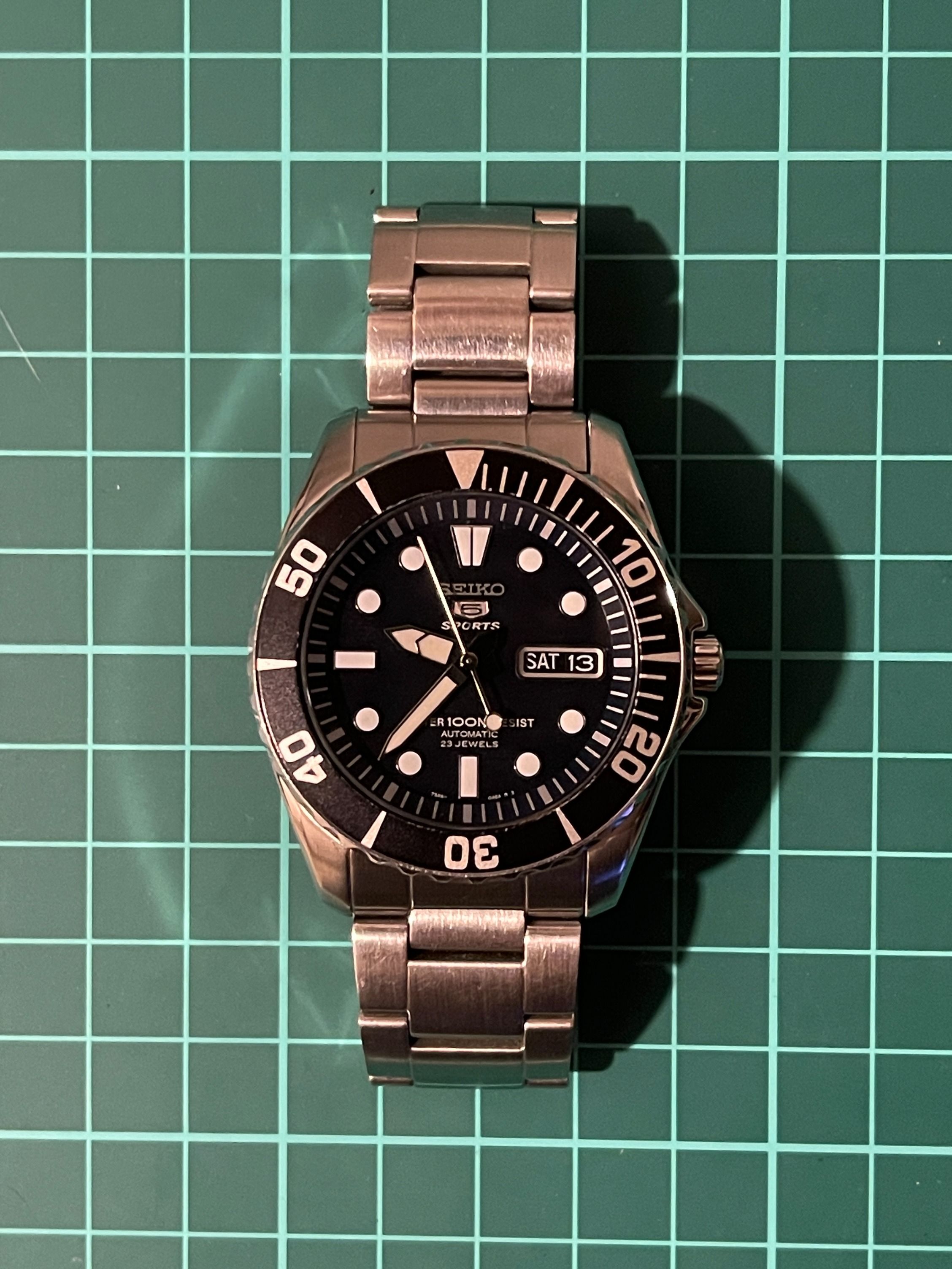 SEIKO 5 Sports SNZF17 Sea Urchin Luxury Watches on Carousell