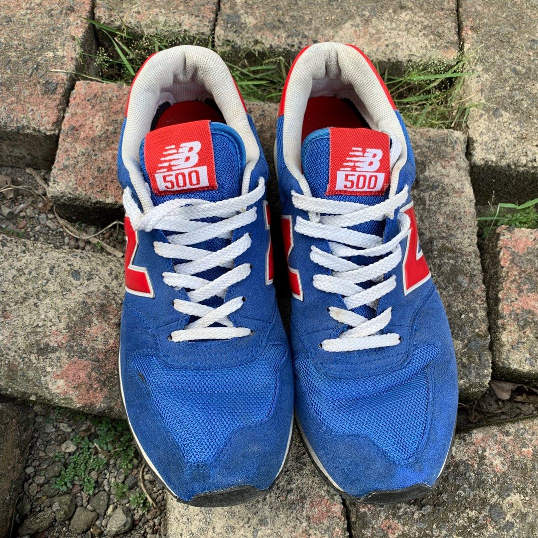 Sepatu new balance nb500 Fesyen Pria Sepatu Sneakers di Carousell