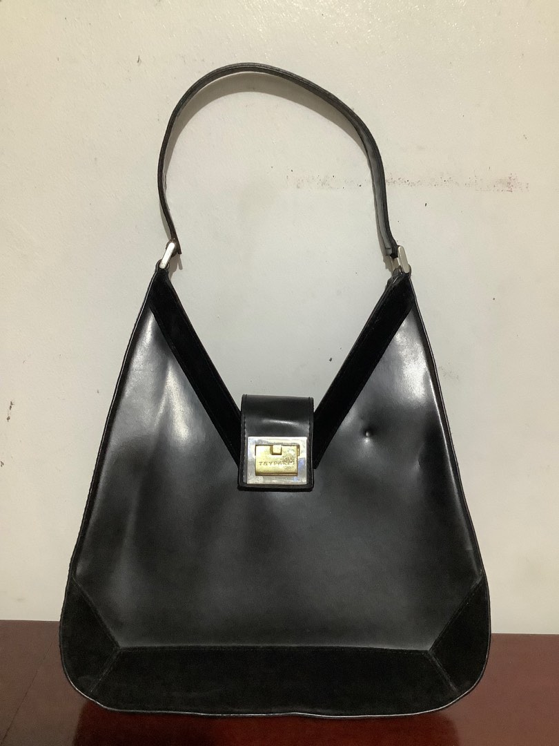 Shoulder bag black, Women's Fashion, Bags & Wallets, Shoulder Bags on ...
