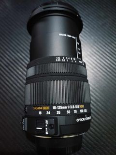 SIGMA 18-125mm Lens for Nikon DSLR Camera