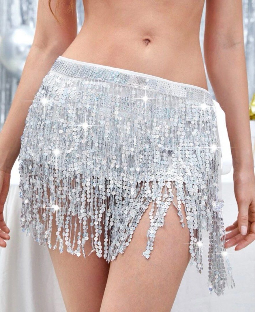 Silver tassel clearance skirt zara