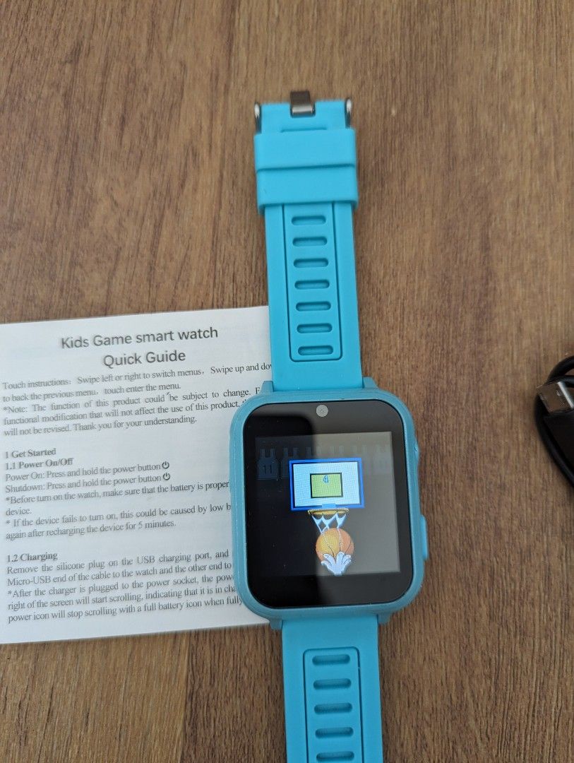 Kids game smart discount watch quick guide