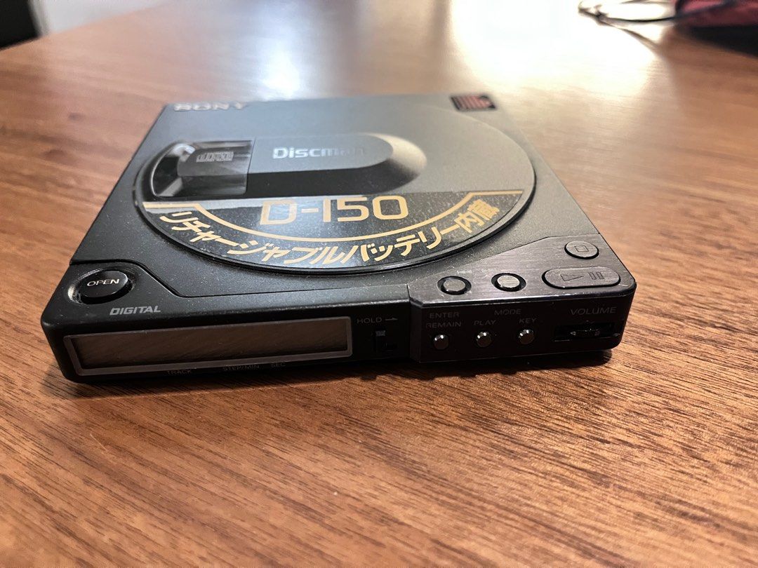 ✨️SONY Discman ポータブルCDプレーヤー D-150 ソニー・SONY・ポータブルCDプレーヤー ・ディスクマン・D-150