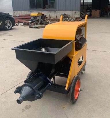 SPRAY PLASTER MACHINE WALL CEMENT PLASTERING MACHINE (Category: Construction Tools & Equipment) located in Caloocan City. Submitted by 09051674995 (Listing ID 1275940891, Image 2). Description: Spray Plaster Machine Wall Cement Plastering Machine PHP 159,600 Specifications: Spray height: 20m Spray distance: 30m Weight: 170kg Rate: 4kw Spray flow: 1.5M3/h Working efficiency: 100M2/h Machine size: 1300 * 450*750m.