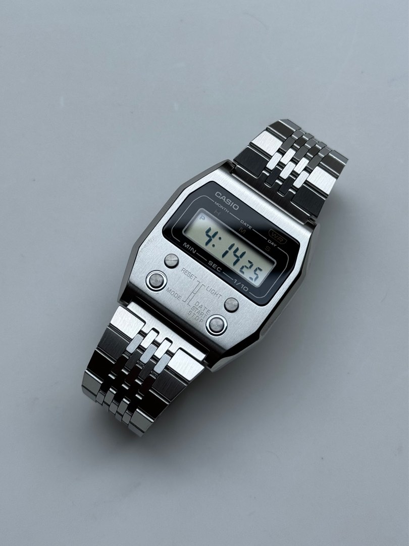 BNIB Stainless Steel Casio A1100D 1 Men s Fashion Watches