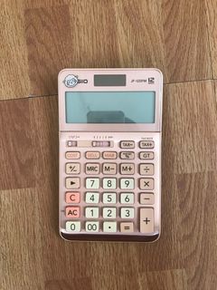 Standard Calculator Pink Casio JF-120FM