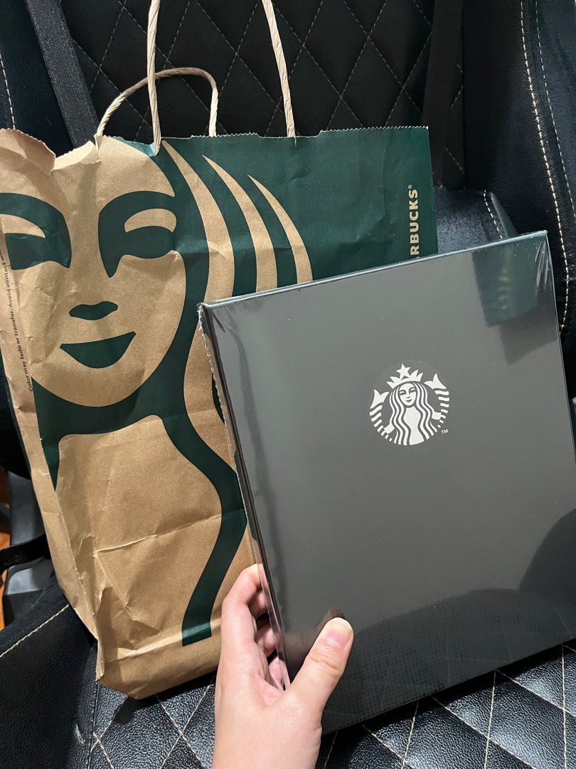 Starbucks 2024 Gray Planner, Hobbies & Toys, Stationary & Craft