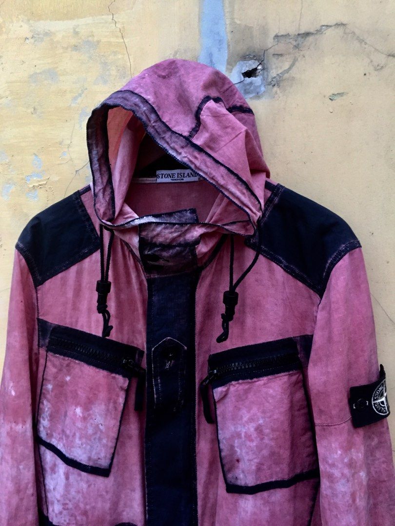 Stone island reverse hot sale colour process jacket