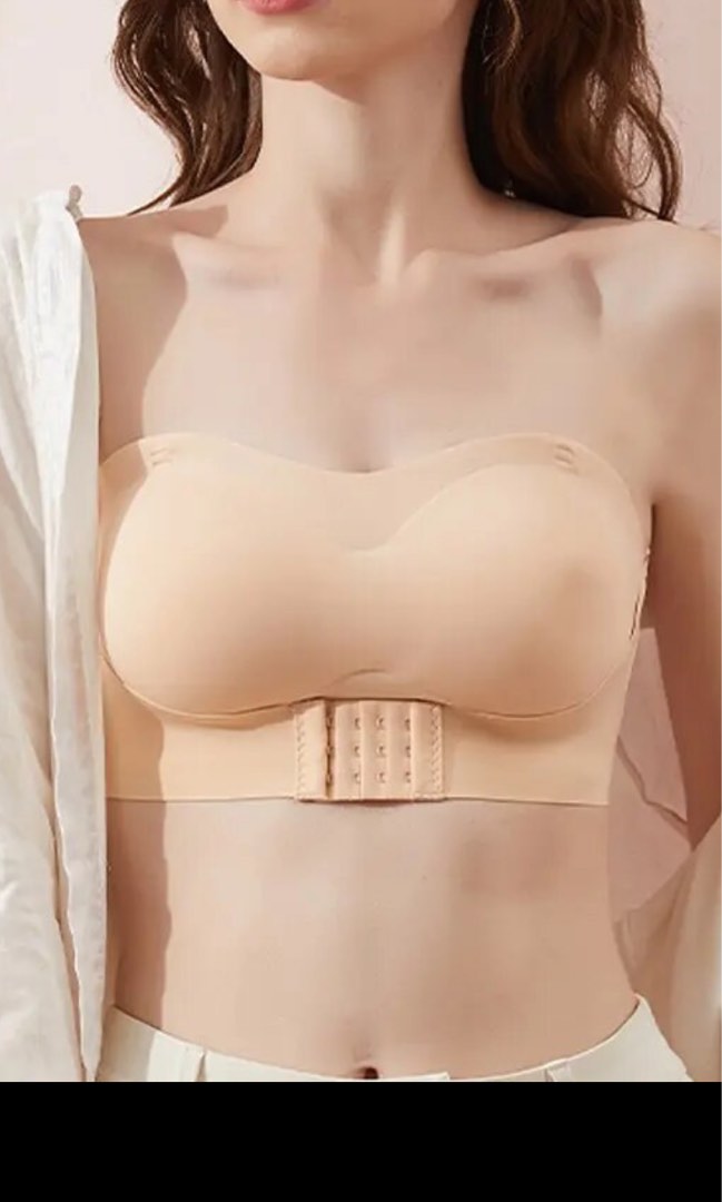 Strapless bra ABC, Women's Fashion, New Undergarments & Loungewear on  Carousell