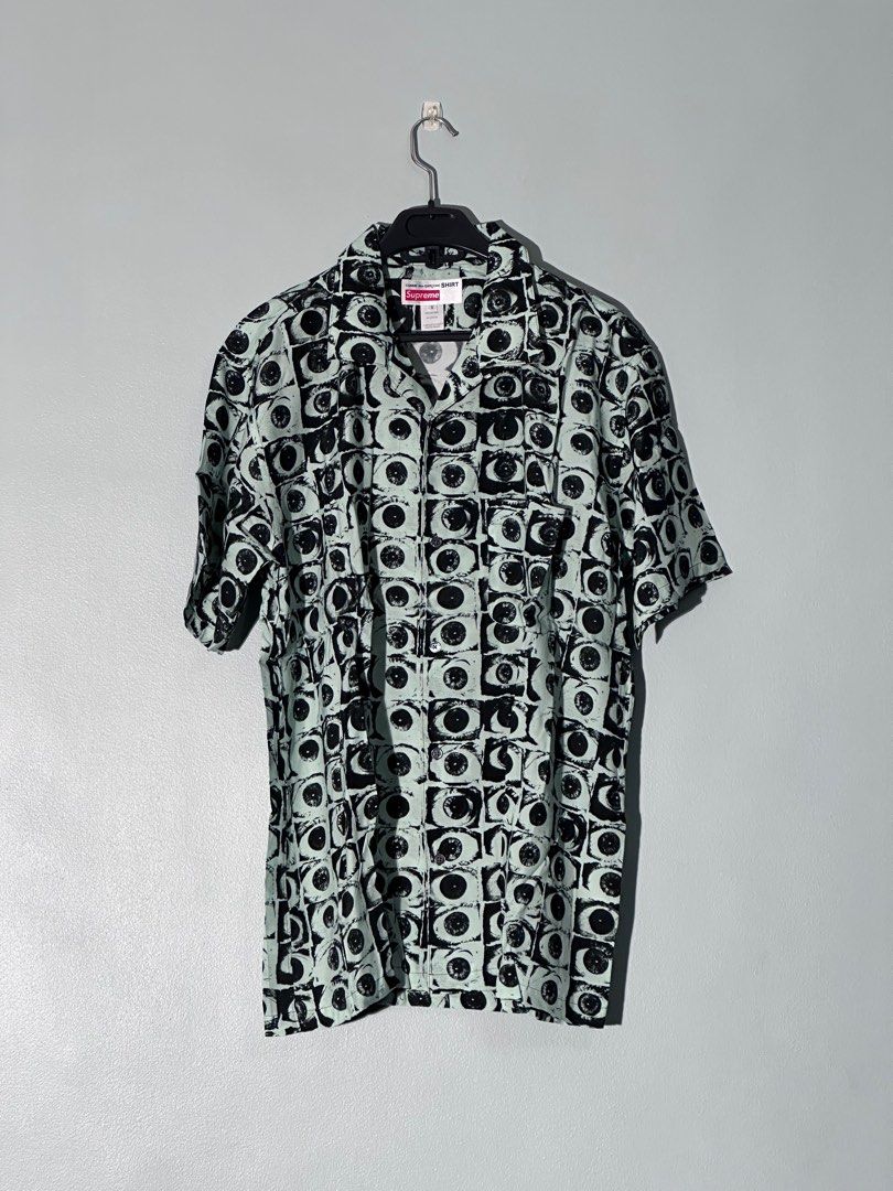 Supreme x Comme des Garcons Shirt Eyes Rayon Shirt