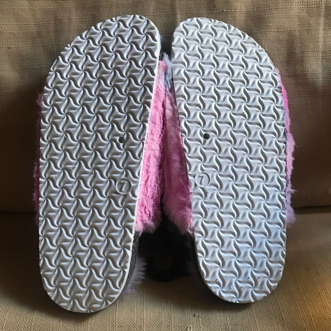 Sweet Treasures fancy sandals (Category: Sandals) located in San Pedro. Submitted by andr39 (Listing ID 1275898695, Image 2). Description: Unicorn colored sandals, blue and pink sandals for women. Never worn, size 7 too small for me. 📍Location: San Pedro City, Laguna.