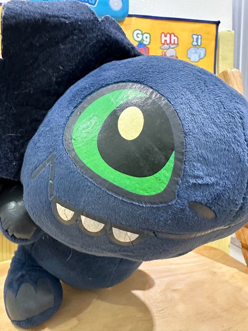 Toothless Dragon Plush / Stuffed Animal (with imperfections), Hobbies ...