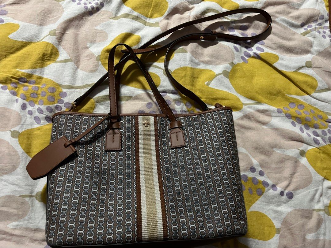 Tory Burch Gemini Link Small tote Luxury Bags Wallets on Carousell
