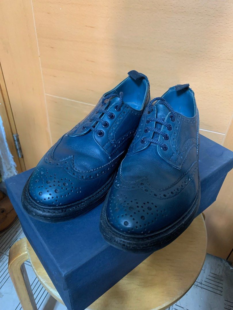 Tricker's derby shoes (uk9), 男裝, 鞋, 西裝鞋- Carousell