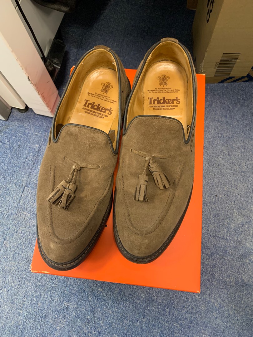 Tricker's loafer UK9.5, 男裝, 鞋, 西裝鞋- Carousell