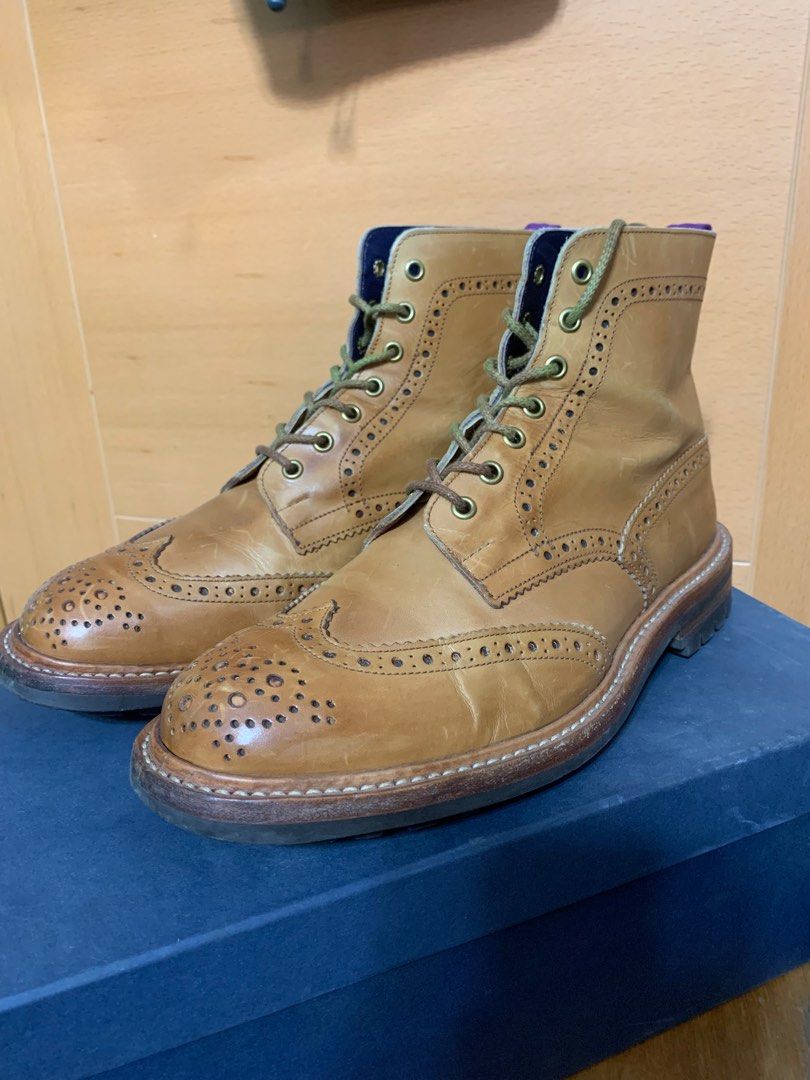 Tricker's stow boot -endclothing edition ( UK9), 男裝, 鞋, 西裝鞋