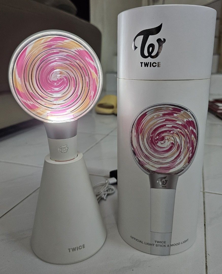 TWICE Candy Bong Light Stick (ver. 1), Hobbies & Toys, Collectibles