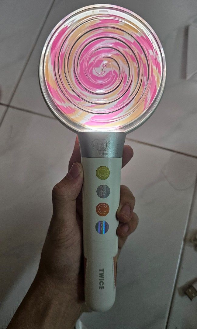 TWICE Candy Bong Light Stick (ver. 1), Hobbies & Toys, Collectibles