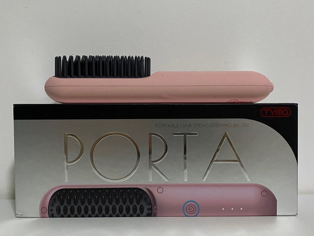 HOW TO TUTORIAL: Smooth Airplane Styling with TYMO Porta Portable Hair  Straightening Brush 